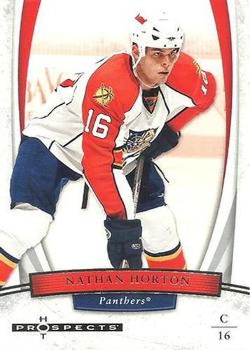 #66 Nathan Horton - Florida Panthers - 2007-08 Fleer Hot Prospects Hockey