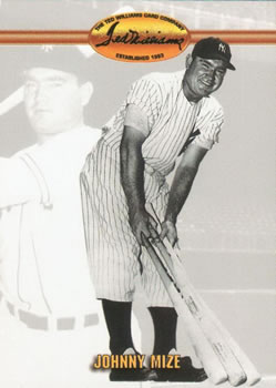 #66 Johnny Mize - New York Yankees - 1993 Ted Williams Baseball
