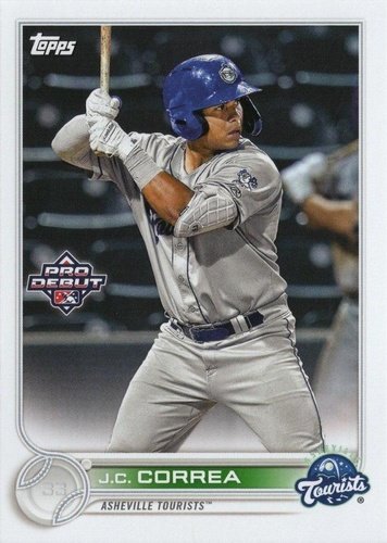 #PD-66 J.C. Correa - Asheville Tourists - 2022 Topps Pro Debut Baseball