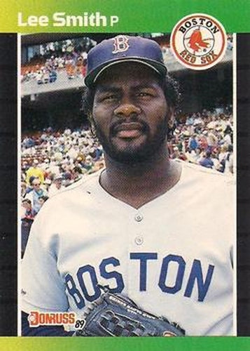 #66 Lee Smith - Boston Red Sox - 1989 Donruss Baseball