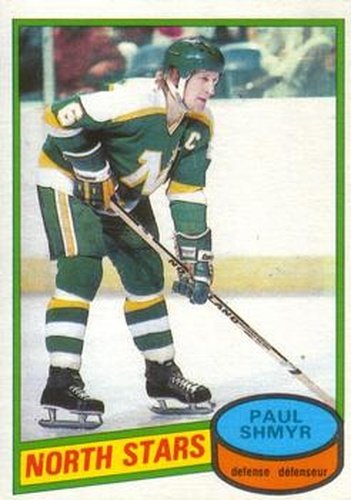 #66 Paul Shmyr - Minnesota North Stars - 1980-81 O-Pee-Chee Hockey