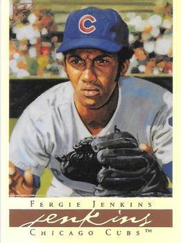 #66b Fergie Jenkins - Chicago Cubs - 2003 Topps Gallery Hall of Fame - Artist's Proofs Baseball