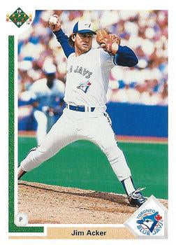 #670 Jim Acker - Toronto Blue Jays - 1991 Upper Deck Baseball