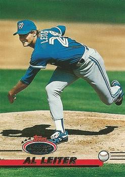 #670 Al Leiter - Toronto Blue Jays - 1993 Stadium Club Baseball