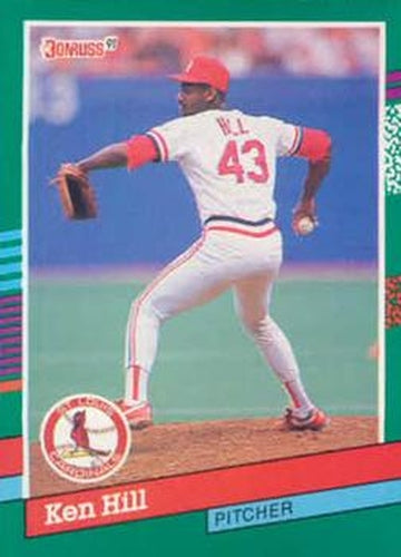 #670 Ken Hill - St. Louis Cardinals - 1991 Donruss Baseball