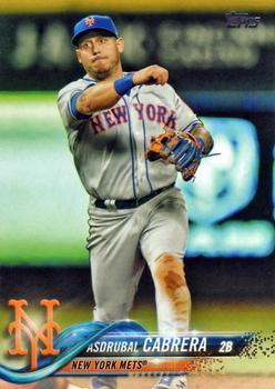 #670 Asdrubal Cabrera - New York Mets - 2018 Topps Baseball