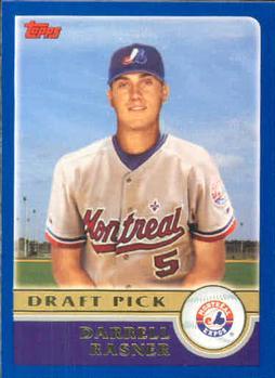 #670 Darrell Rasner - Montreal Expos - 2003 Topps Baseball
