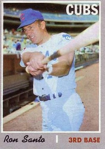 #670 Ron Santo - Chicago Cubs - 1970 Topps Baseball