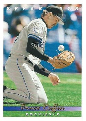 #670 Bruce Ruffin - Colorado Rockies - 1993 Upper Deck Baseball