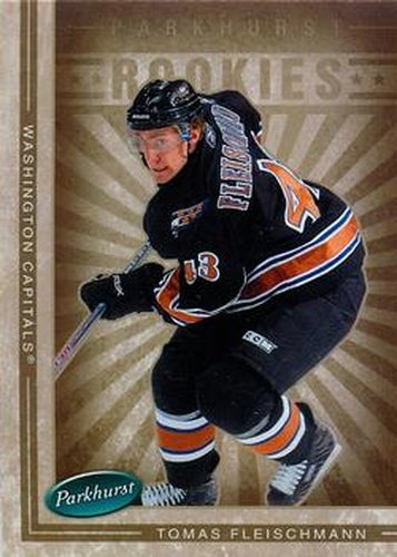 #670 Tomas Fleischmann - Washington Capitals - 2005-06 Parkhurst Hockey