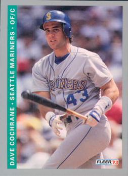 #671 Dave Cochrane - Seattle Mariners - 1993 Fleer Baseball
