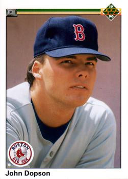 #671 John Dopson - Boston Red Sox - 1990 Upper Deck Baseball