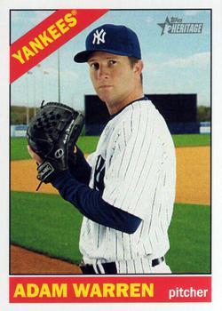 #671 Adam Warren - New York Yankees - 2015 Topps Heritage Baseball