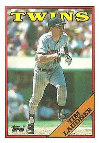 #671 Tim Laudner - Minnesota Twins - 1988 Topps Baseball