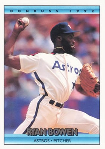 #671 Ryan Bowen - Houston Astros - 1992 Donruss Baseball