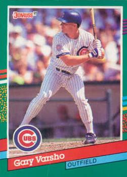 #671 Gary Varsho - Chicago Cubs - 1991 Donruss Baseball