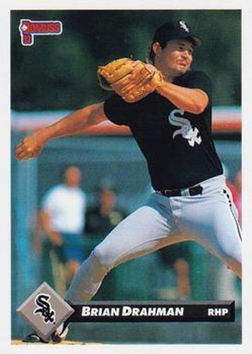 #672 Brian Drahman - Chicago White Sox - 1993 Donruss Baseball