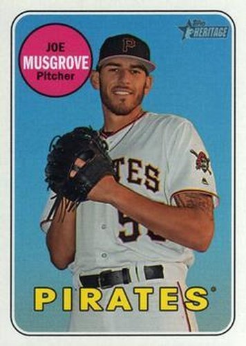 #672 Joe Musgrove - Pittsburgh Pirates - 2018 Topps Heritage Baseball