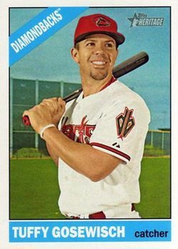 #672 Tuffy Gosewisch - Arizona Diamondbacks - 2015 Topps Heritage Baseball