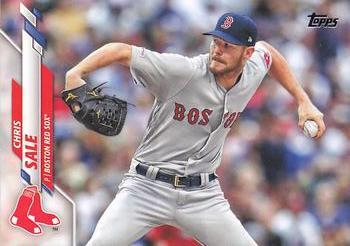 #672 Chris Sale - Boston Red Sox - 2020 Topps Baseball