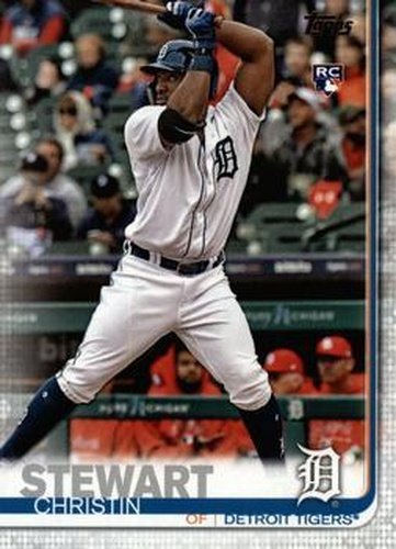 #672b Christin Stewart - Detroit Tigers - 2019 Topps Baseball