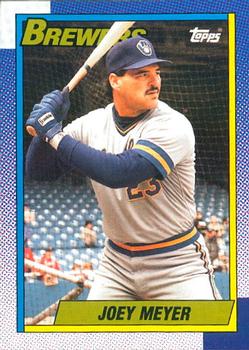 #673 Joey Meyer - Milwaukee Brewers - 1990 O-Pee-Chee Baseball