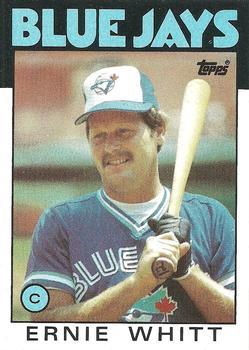 #673 Ernie Whitt - Toronto Blue Jays - 1986 Topps Baseball