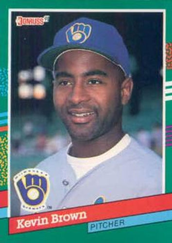 #674 Kevin Brown - Milwaukee Brewers - 1991 Donruss Baseball