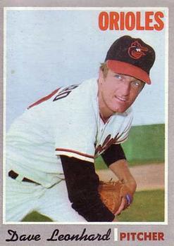 #674 Dave Leonhard - Baltimore Orioles - 1970 Topps Baseball
