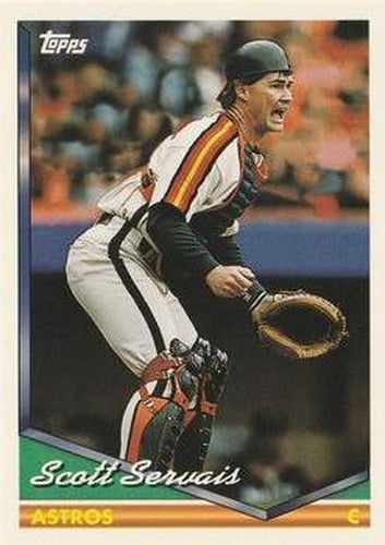#674 Scott Servais - Houston Astros - 1994 Topps Baseball