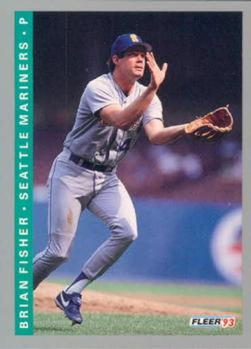 #674 Brian Fisher - Seattle Mariners - 1993 Fleer Baseball