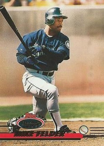 #675 Mike Felder - Seattle Mariners - 1993 Stadium Club Baseball