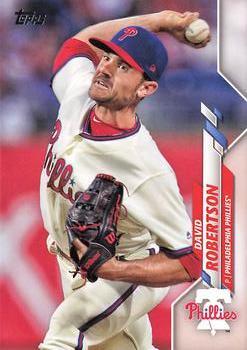 #675 David Robertson - Philadelphia Phillies - 2020 Topps Baseball