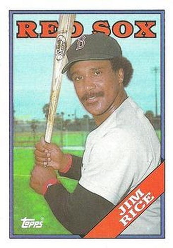 #675 Jim Rice - Boston Red Sox - 1988 Topps Baseball