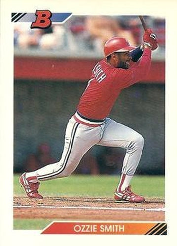 #675 Ozzie Smith - St. Louis Cardinals - 1992 Bowman Baseball