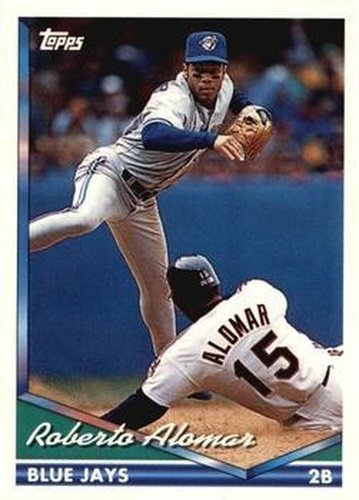 #675 Roberto Alomar - Toronto Blue Jays - 1994 Topps Baseball