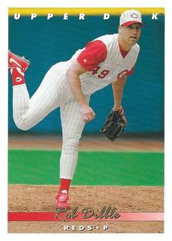 #675 Rob Dibble - Cincinnati Reds - 1993 Upper Deck Baseball