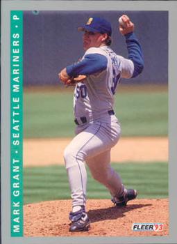 #675 Mark Grant - Seattle Mariners - 1993 Fleer Baseball