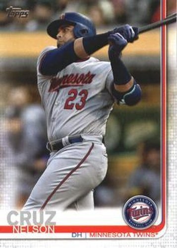 #675a Nelson Cruz - Minnesota Twins - 2019 Topps Baseball