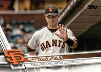 #675b Buster Posey - San Francisco Giants - 2017 Topps Baseball