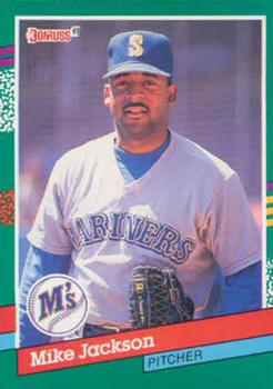 #676 Mike Jackson - Seattle Mariners - 1991 Donruss Baseball