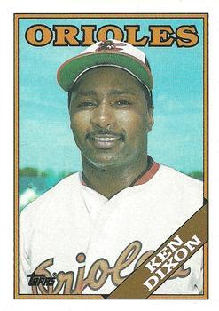 #676 Ken Dixon - Baltimore Orioles - 1988 Topps Baseball