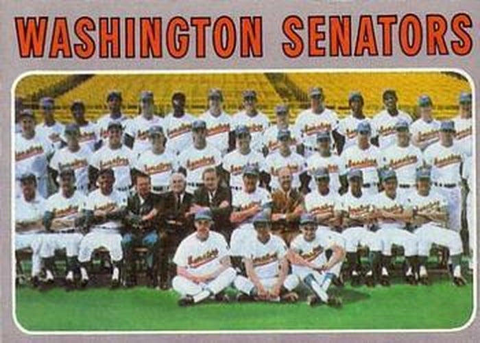 #676 Washington Senators - Washington Senators - 1970 Topps Baseball