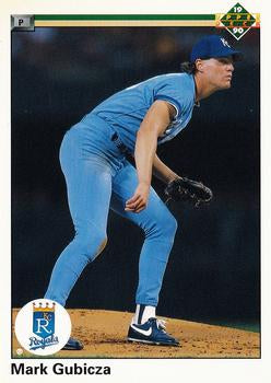 #676 Mark Gubicza - Kansas City Royals - 1990 Upper Deck Baseball