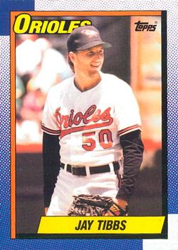 #677 Jay Tibbs - Baltimore Orioles - 1990 O-Pee-Chee Baseball