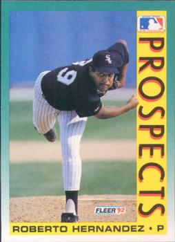 #677 Roberto Hernandez - Chicago White Sox - 1992 Fleer Baseball