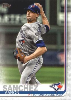 #677 Aaron Sanchez - Toronto Blue Jays - 2019 Topps Baseball