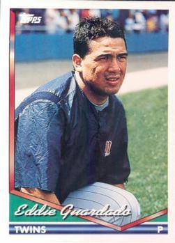 #677 Eddie Guardado - Minnesota Twins - 1994 Topps Baseball