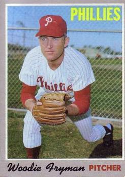 #677 Woodie Fryman - Philadelphia Phillies - 1970 Topps Baseball