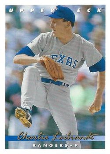 #678 Charlie Leibrandt - Texas Rangers - 1993 Upper Deck Baseball